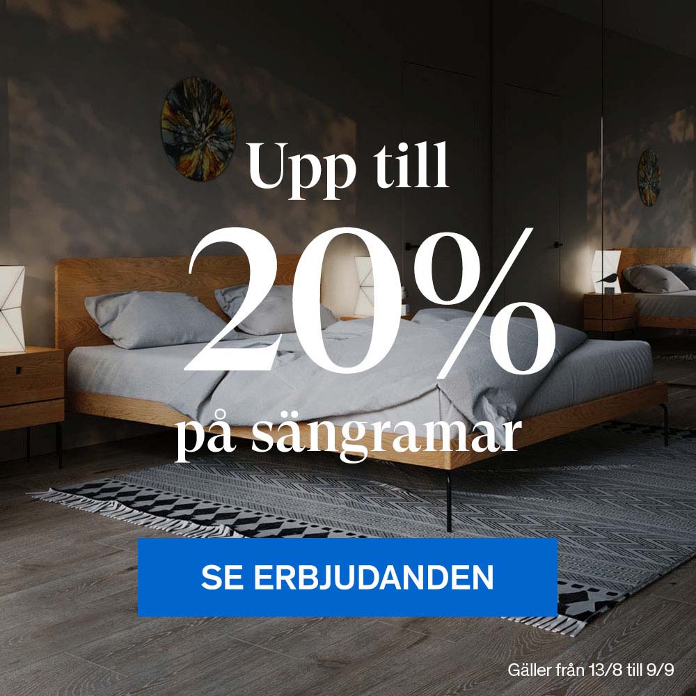 Utvalda sängramar upp till 20% | SOVA